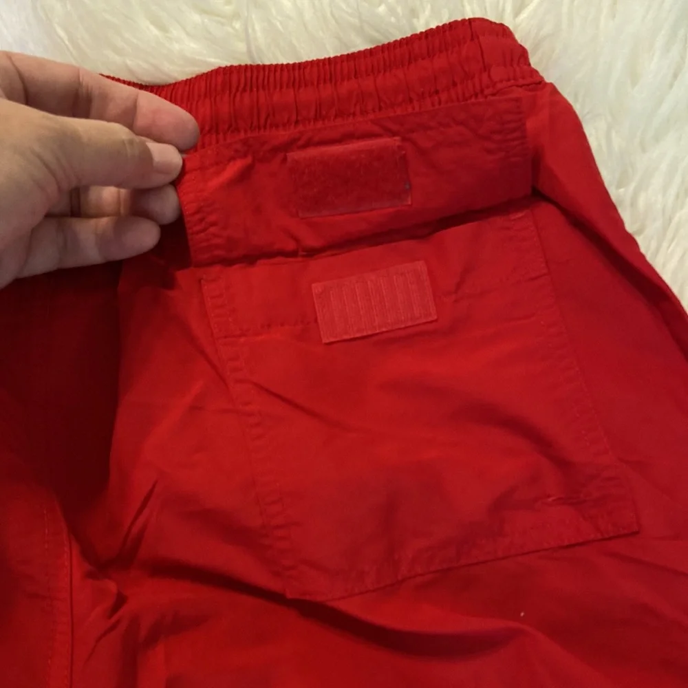 Polo by Ralph Lauren Man Swim Shorts size L inseam 5” red color - Picture 7 of 12